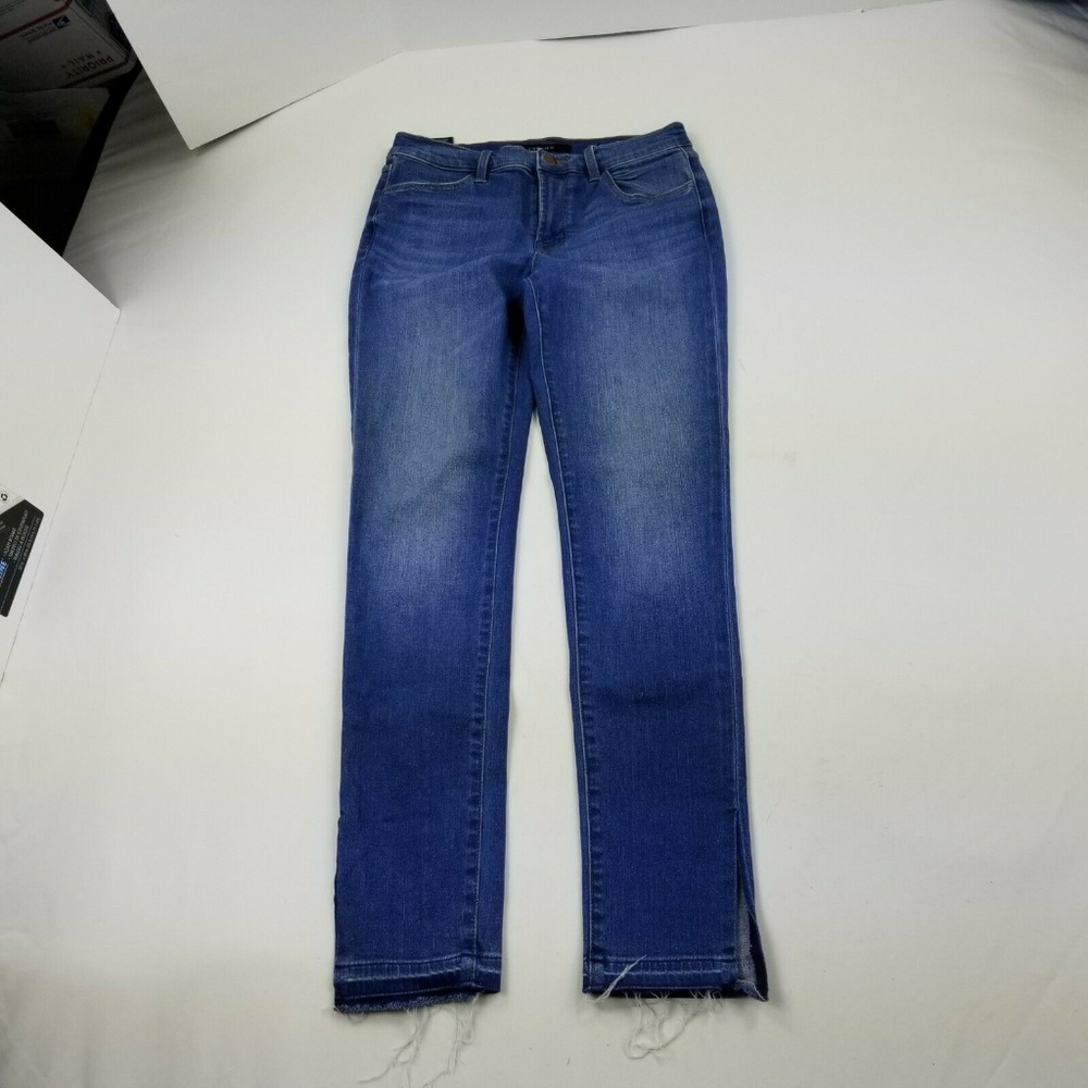 J Brand Jeans 28 Stretch Maria Skinny Frayed Hem S